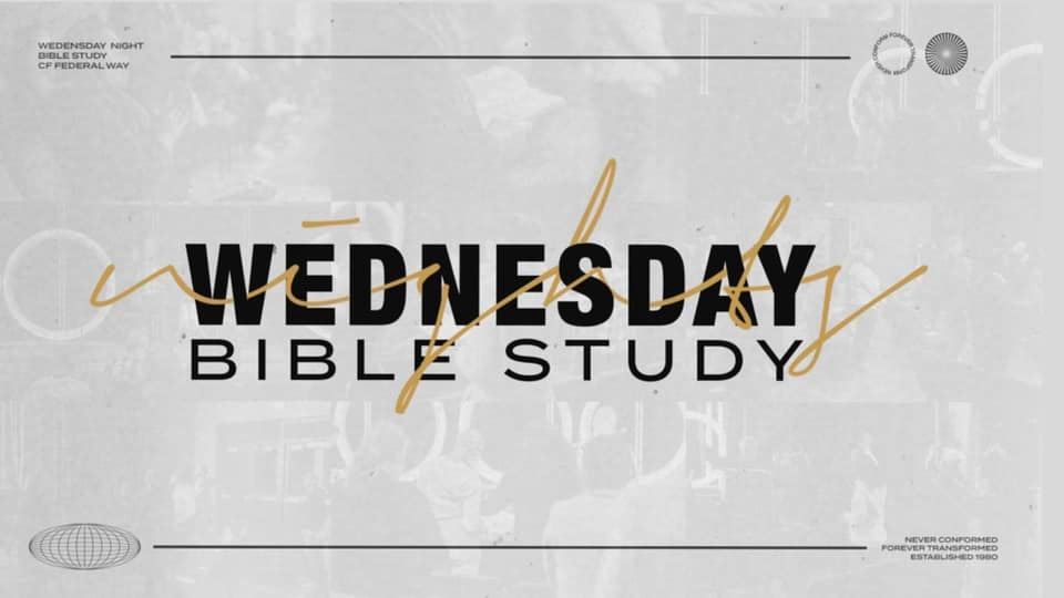 Wednesday Night Bible Study